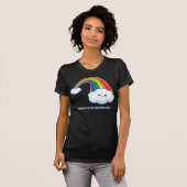 Regenboog is mijn favoriete kleur t-shirt (Voorkant volledig)