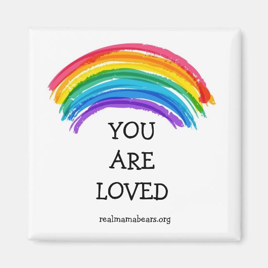 Regenboog je bent een geliefde magneet (Voorkant)