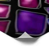 Regenboog ‘Jezus, het licht van de wereld’ Poster (Hoek)