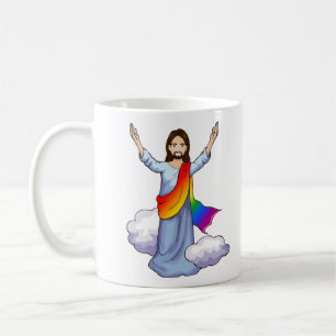 Regenboog Jezus Koffiemok