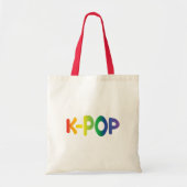 Regenboog K-Pop Ver 2 Tote Tas (Voorkant)