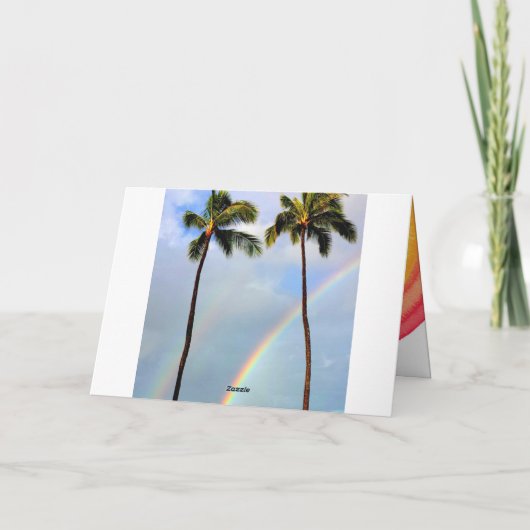 Regenboog Kaart (Achterkant)