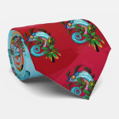 Regenboog Kameleon Stropdas (Opgerold)