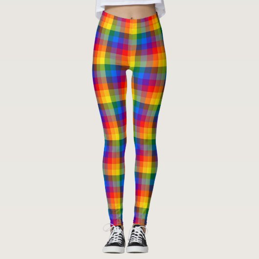 Regenboog Karet Leggings (Voorkant)
