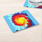 Regenboog Kartonnen Onderzetters (Schuin)