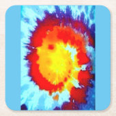 Regenboog Kartonnen Onderzetters (Voorkant)