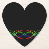 Regenboog Kartonnen Onderzetters (Voorkant)