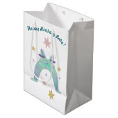 regenboog kat kunst medium cadeauzakje (Voorkant Gekanteld)