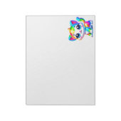 Regenboog Kat Notitieblok (Linkerzijde)