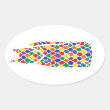 Regenboog Kat stickers