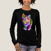 regenboog katten T-shirt (Voorkant)