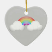 Regenboog Keramisch Ornament (Voorkant)
