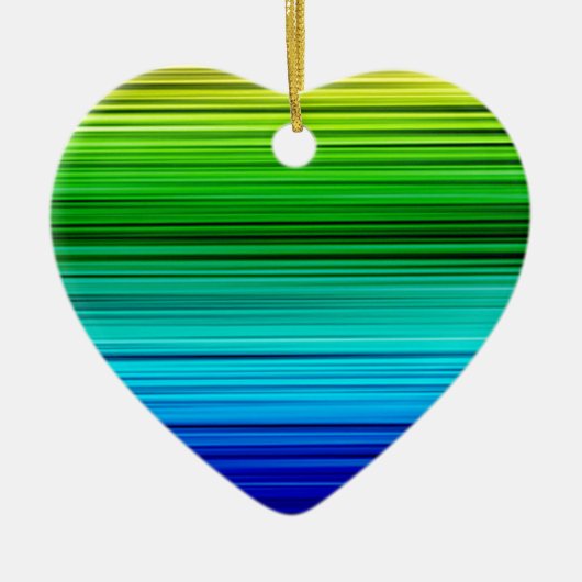 Regenboog Keramisch Ornament (Voorkant)