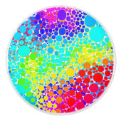 Regenboog keramische knoppen (Voorkant)