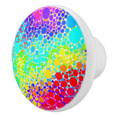 Regenboog keramische knoppen (Rechts)