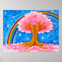 Regenboog & Kersenbloesem