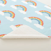 Regenboog Kinder Patroon Sherpa Deken (3/4)