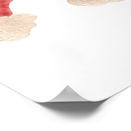 Regenboog Kinderkamer Poster Boho Kinderkamer Deco (Hoek)