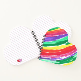 Regenboog Kinderkunst Notitieboek