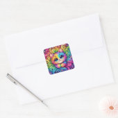 Regenboog kitten stickers (Envelop)