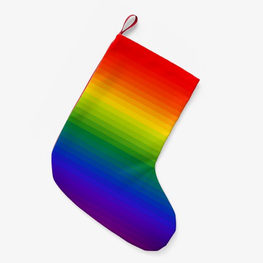 Regenboog Kleine Kerstsok (Voorkant (Hangend))
