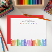Regenboog Kleur Boeken Aangepaste Boekliefhebbers