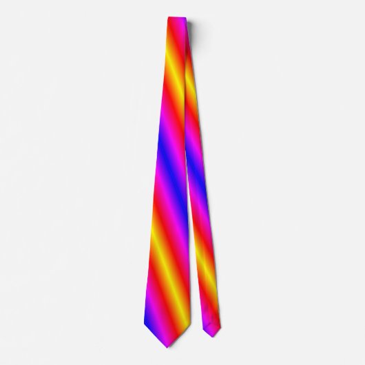 Regenboog Kleur Das (Voorkant)