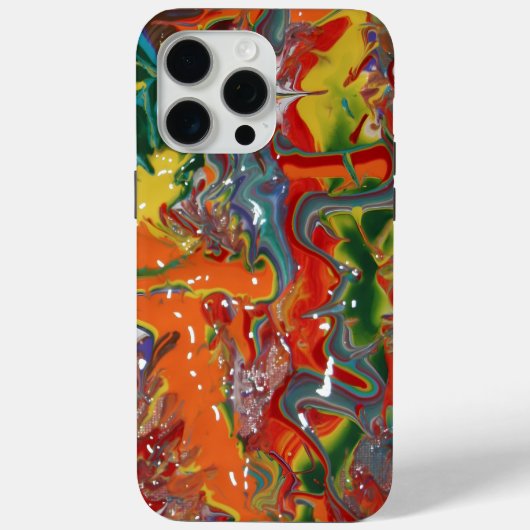 Regenboog Kleur Flow Schilder Kunst Case-Mate iPhone Case (Achterkant)