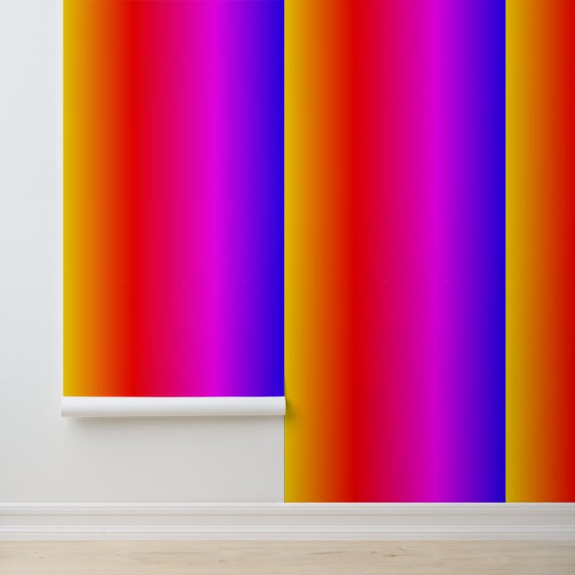 Regenboog Kleur Neon Kleurrijk Behang (Applicatie)