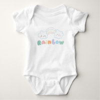 Regenboog Kleur Wolken Groen Roze Blauw Groen Wit
