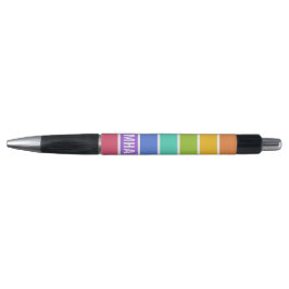 Regenboog Kleuren aangepaste monogram pennen