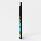 Regenboog kleuren abstracte waterverf schilderen Case-Mate iPhone case (Achterkant/links)
