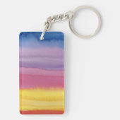 Regenboog Kleuren Sleutelhanger Lake Living (achterkant)