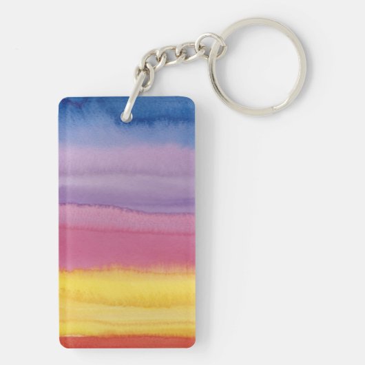 Regenboog Kleuren Sleutelhanger Lake Living (achterkant)