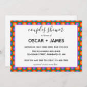 Regenboog Kleuren Stip Vierkanten Regenboog Kleure Kaart (Voorkant / Achterkant)