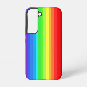 Regenboog Kleuren Uw Samsung Galaxy of iPhone Hoes Hoesje