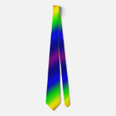 Regenboog Kleurenpatroon Stropdas (Voorkant)