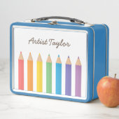 Regenboog Kleurpotloden Kinder Gepersonaliseerd (In situ)