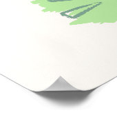 Regenboog Kleurrijke Custom Teacher's Classroom Re Poster (Hoek)