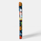 Regenboog Kleurrijke Elegantie: Uniek Bloemen Patr Case-Mate iPhone Case (Achterkant / Links)