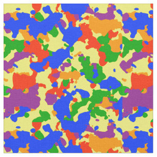 Regenboog Kleurrijke Naadloze Camouflage Camo Stof