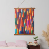 Regenboog Kleurrijke Potlood Palet Waterverf Hangend Wandkleed (Slaapkamer)