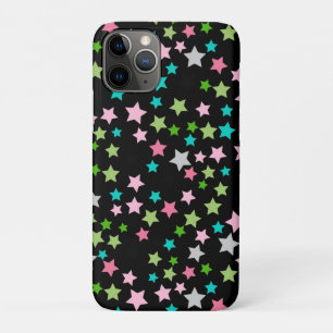 Regenboog Kleurrijke Sterren Zwarte Sterrennacht Case-Mate iPhone Case