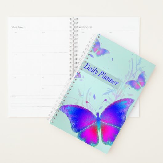 Regenboog Kleurrijke Vlinders Planner (Display)