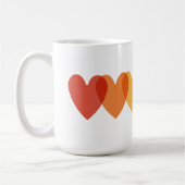 Regenboog 🌸 koffie mok 15oz (Links)