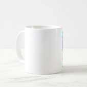 Regenboog Koffiemok (Voorkant links)