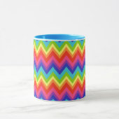 Regenboog koffiemok mok (Midden)