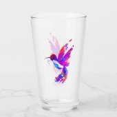 Regenboog Kolibrie Glas (Achterkant)
