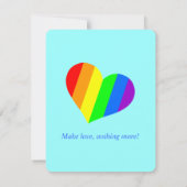 Regenboog Koppel Kaart (Achterkant)