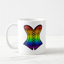 Regenboog korset fantasiebeker